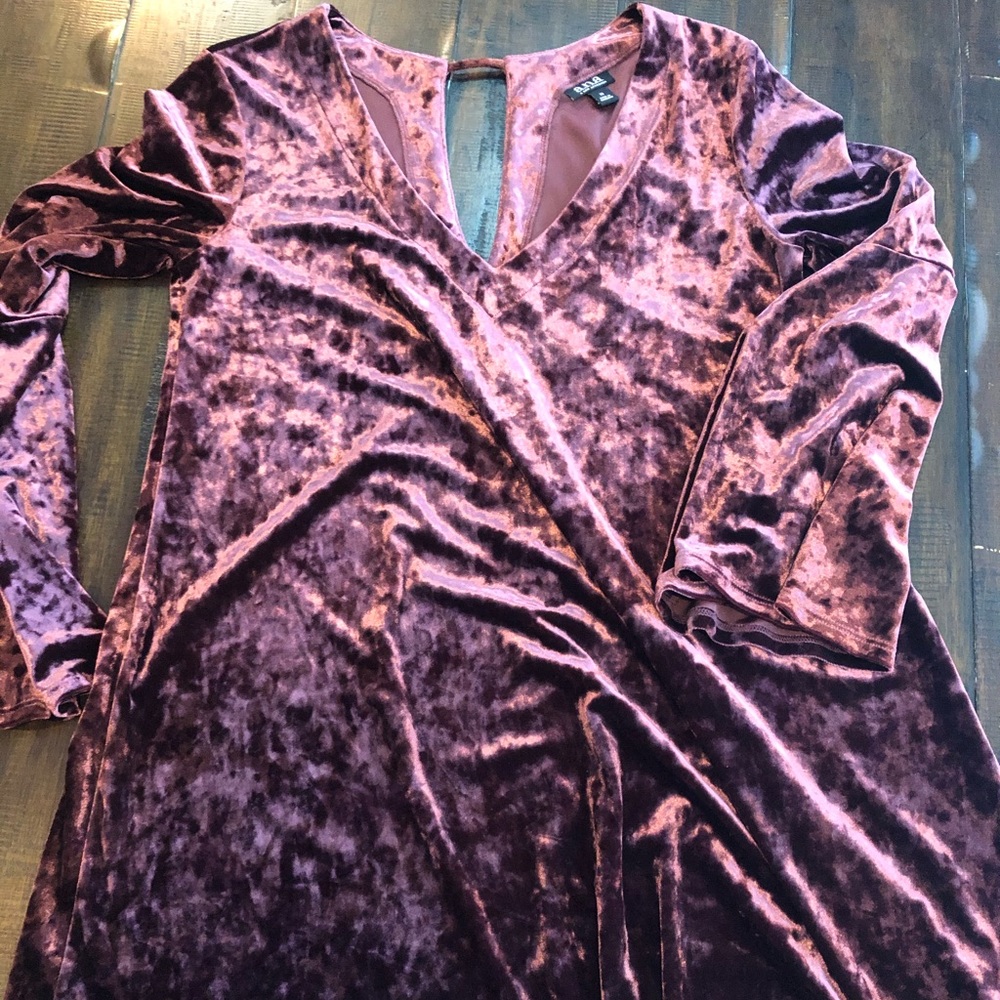 Velour Dress
